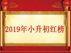 2019年小升初红榜